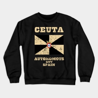 Flag of Ceuta Crewneck Sweatshirt